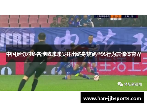 中国足协对多名涉赌球球员开出终身禁赛严惩行为震惊体育界